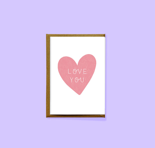 Love You Card