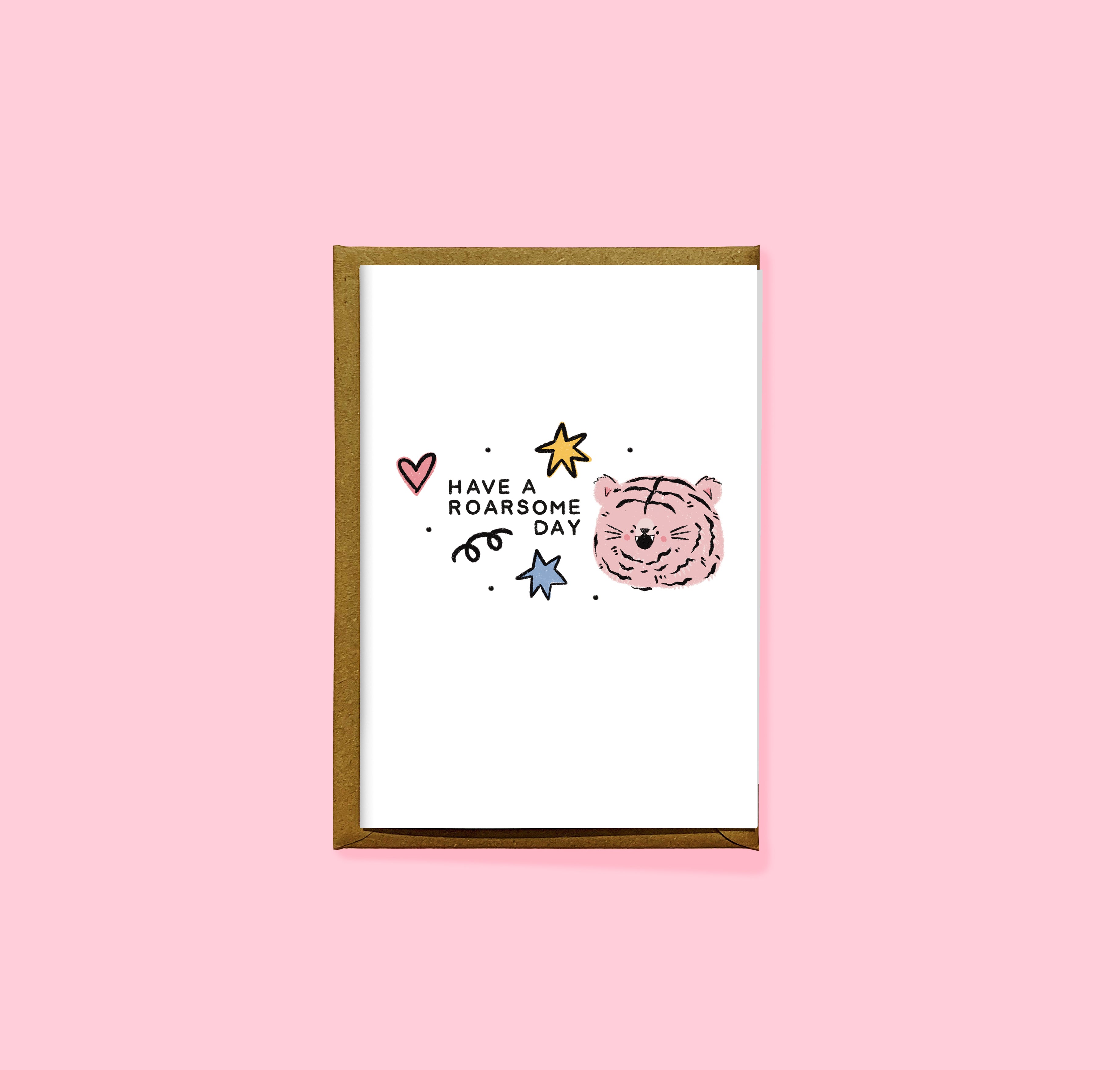 Have a Roarsome Day Tiger Card